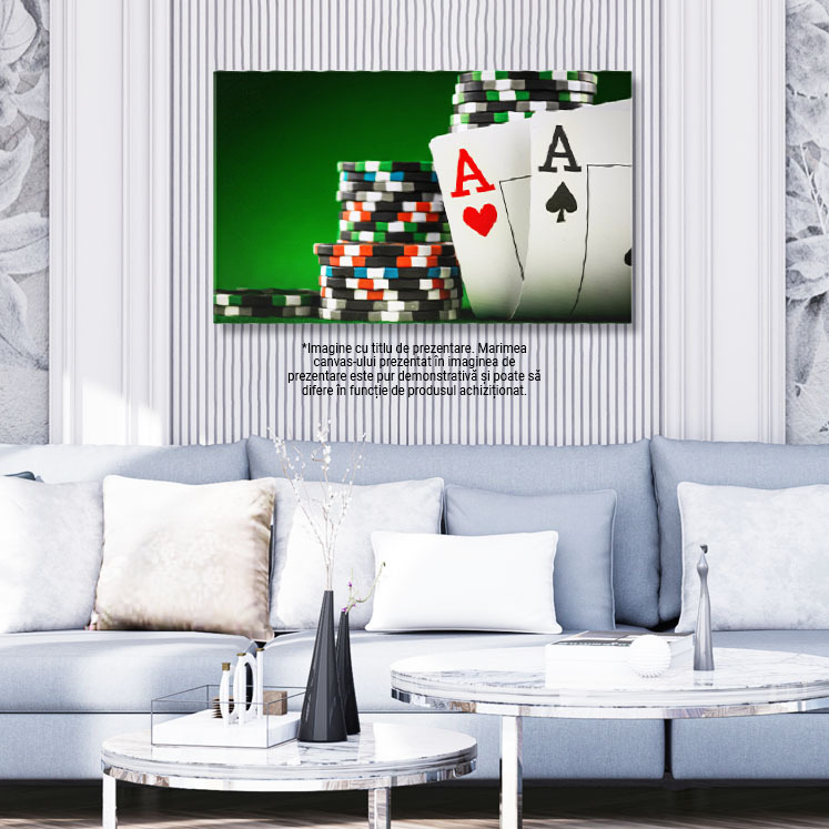 Tablou Canvas - Jocul Norocului: Carti si Aventura 40x25CM [3]