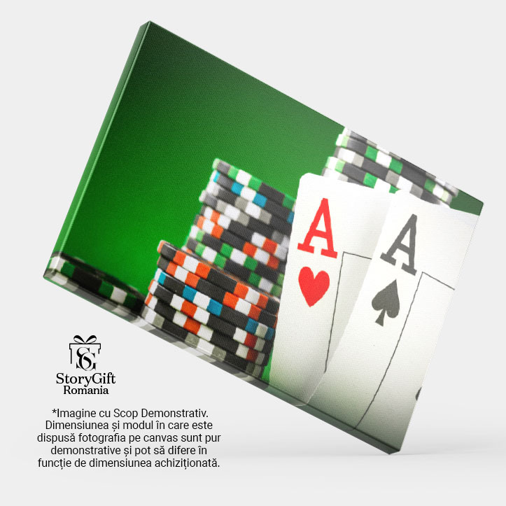 Tablou Canvas - Jocul Norocului: Carti si Aventura 40x25CM [4]