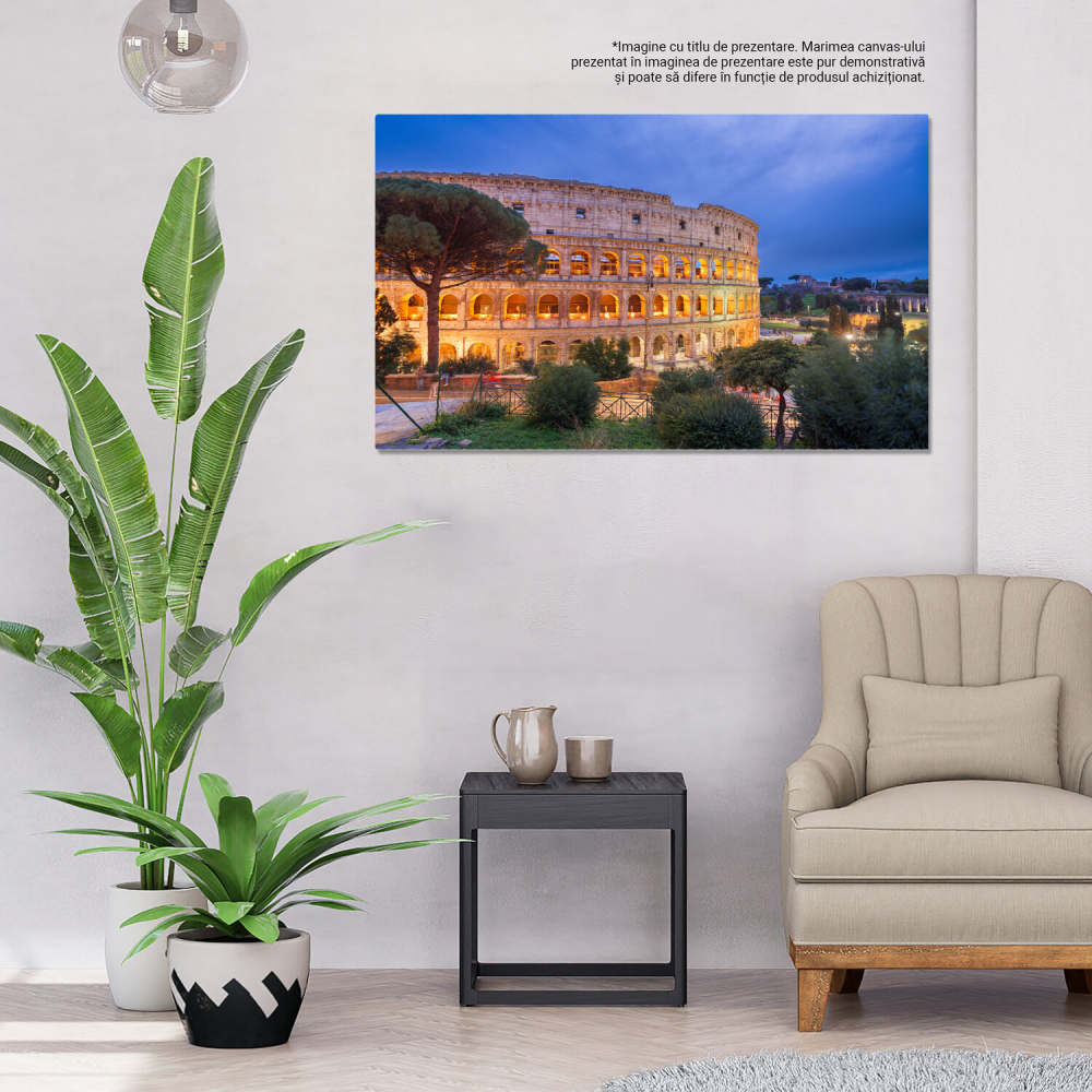 Lumina Serii - Colosseum în Strălucirea Serii, Marime 40x25CM [3]