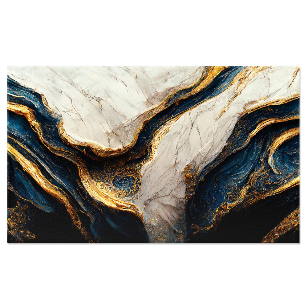 Tablou Canvas: Lux Abstract cu Textură de Piatră și Sclipiri Aurii, Marime 40x25CM [1]