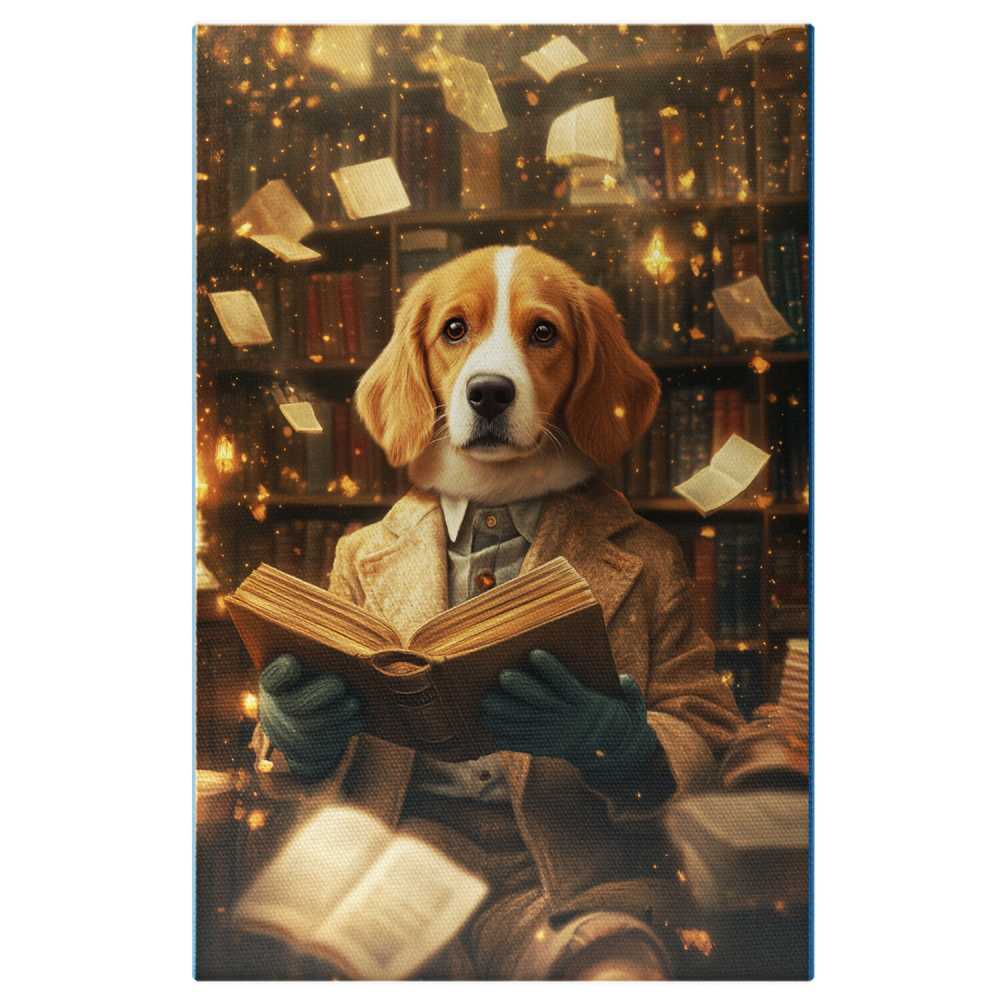 Tablou Canvas Personalizat Magician cu Carte de Vraji
Marime 40x25CM [1]