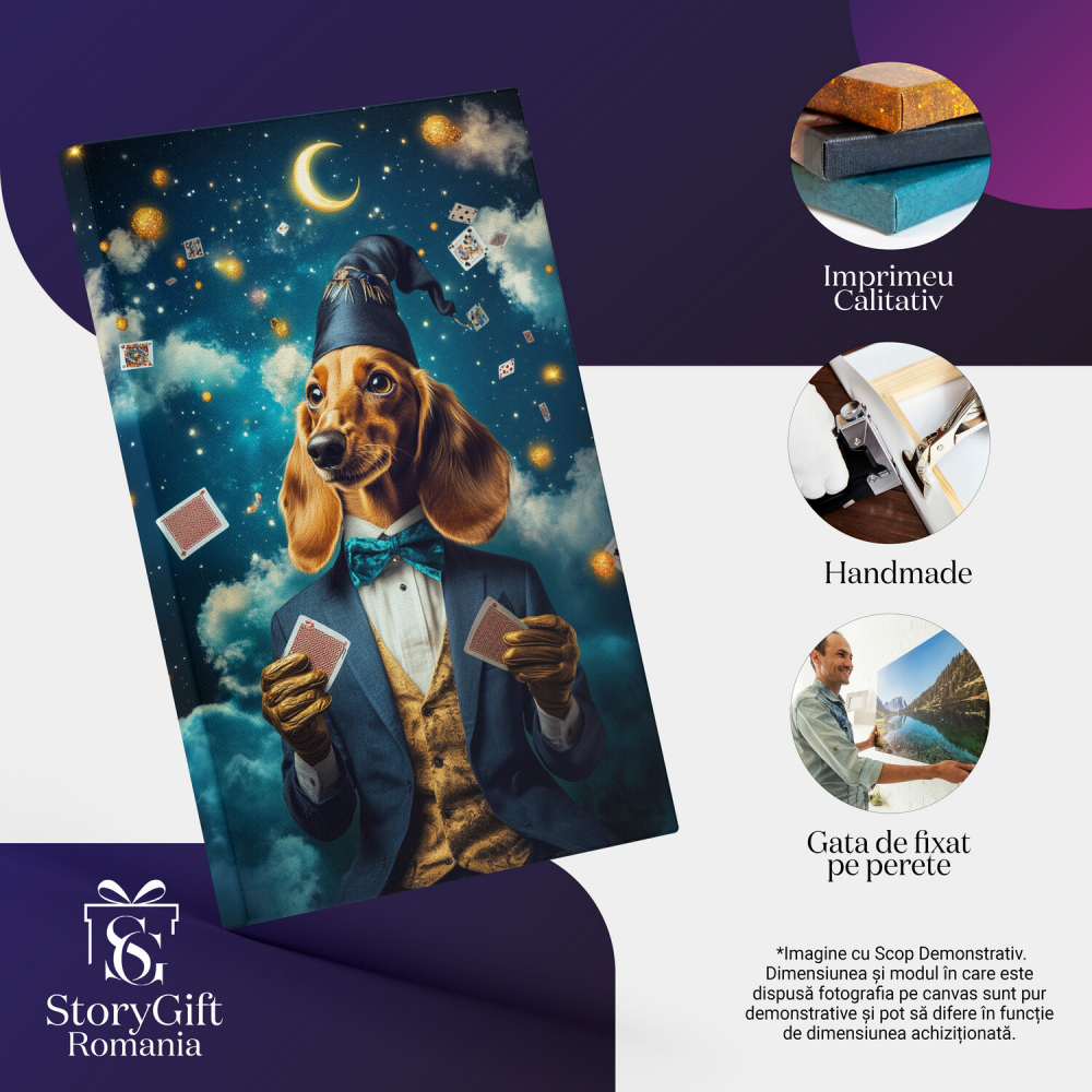 Tablou Canvas Personalizat Magician În Cer
Marime 40x25CM [4]