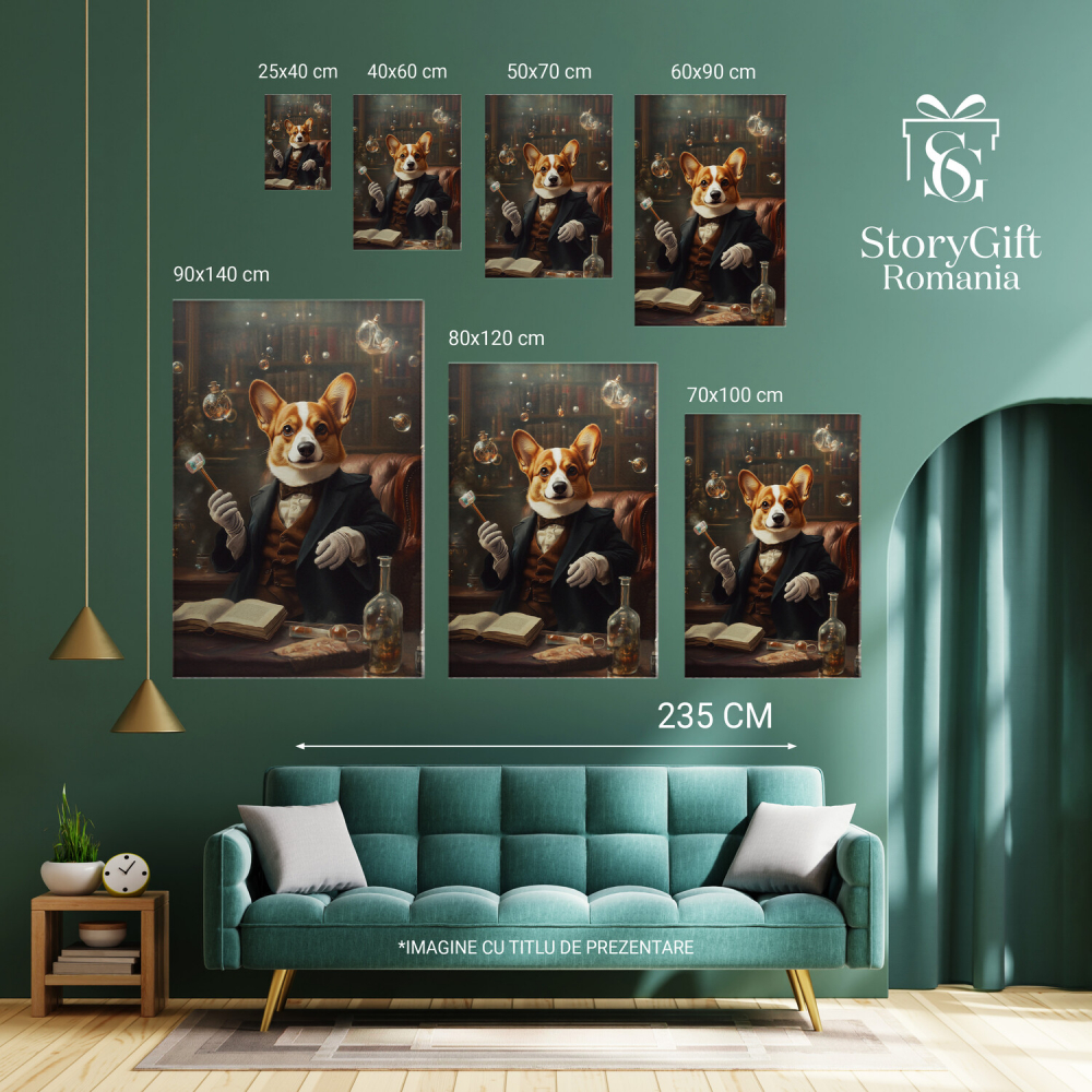 Tablou Canvas Personalizat Magician Regal Birou
Marime 100x70CM [6]