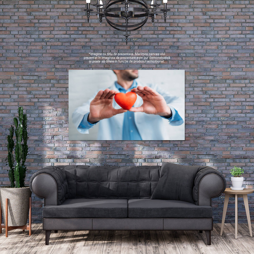 Medic Devotat în Clinica de Sănătate: Îngrijire și Profesionalism, Marime 40x25CM [4]