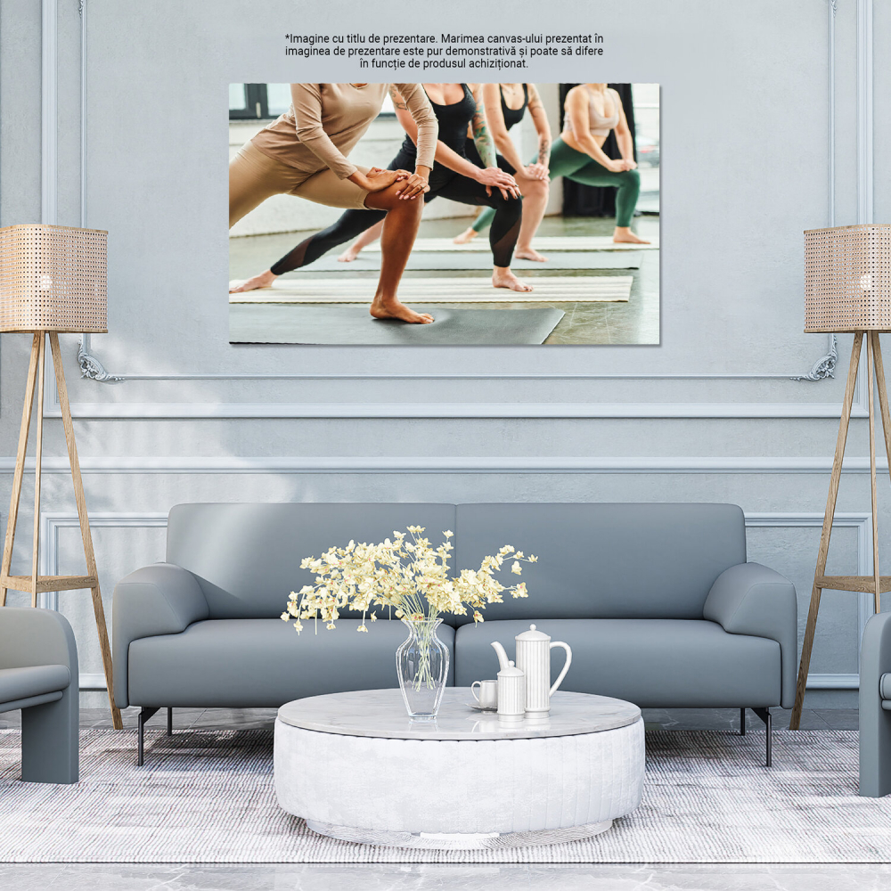 Meditație în Sala de Sport: Yoga pentru Armonie și Echilibru, Marime 40x25CM [4]