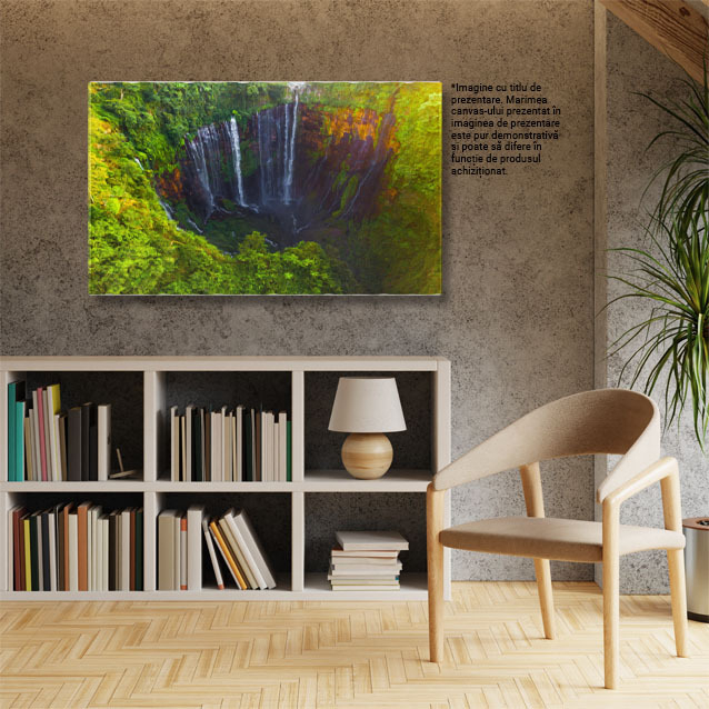 Tablou Canvas Muntele Ulun, Pagoda in Insula Bali, Calatorie, Vacanta, Turism, Destinatie, Indonesia, Lac, Asia, Arhitectura, Religie 3246 40x25CM [3]