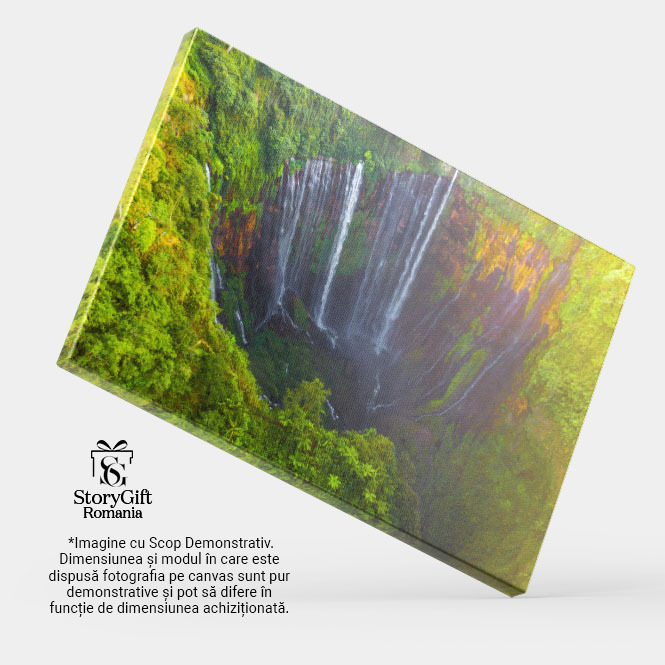 Tablou Canvas Muntele Ulun, Pagoda in Insula Bali, Calatorie, Vacanta, Turism, Destinatie, Indonesia, Lac, Asia, Arhitectura, Religie 3246 40x25CM [4]