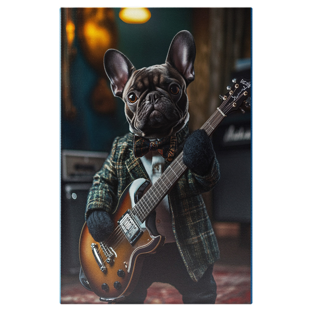 Tablou Canvas Personalizat Muzician Chitarist în Studio
Marime 40x25CM [1]