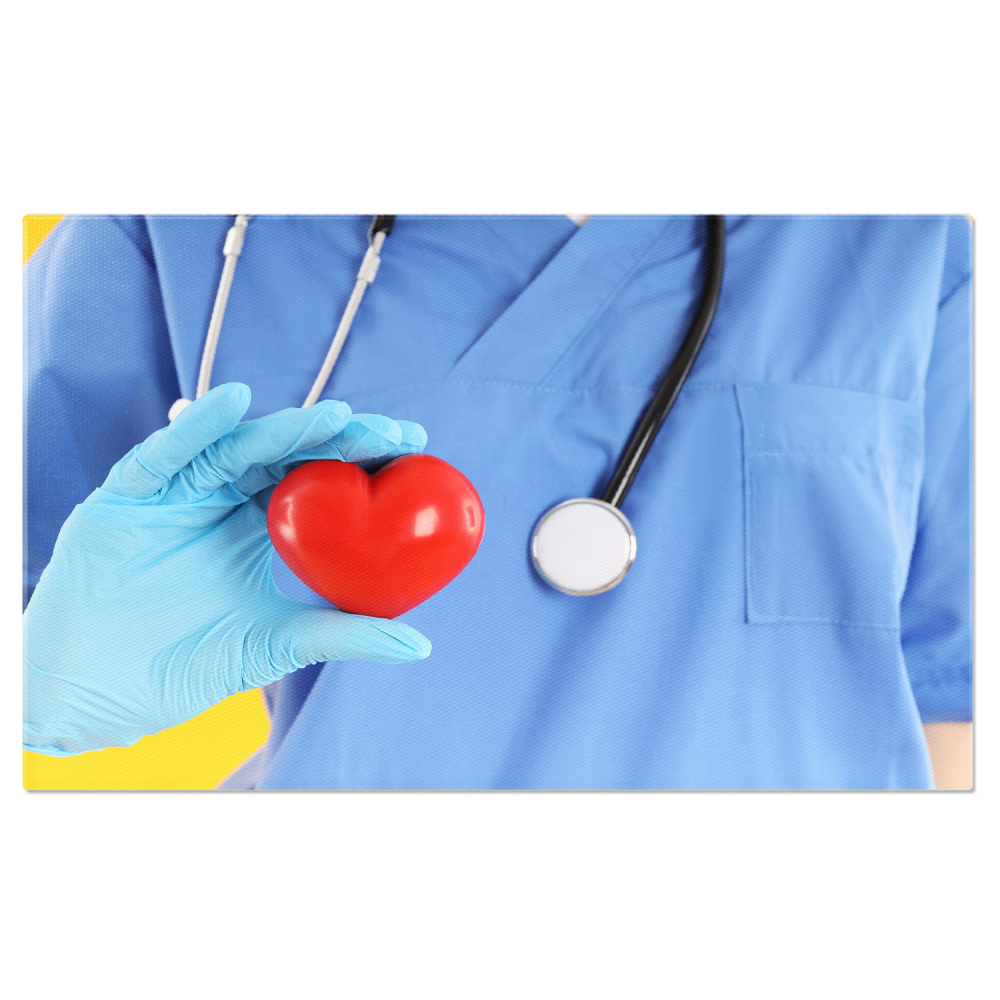 Tablou Canvas: O Inimă Sănătoasă pentru o Viață Fericită, Marime 40x25CM [1]