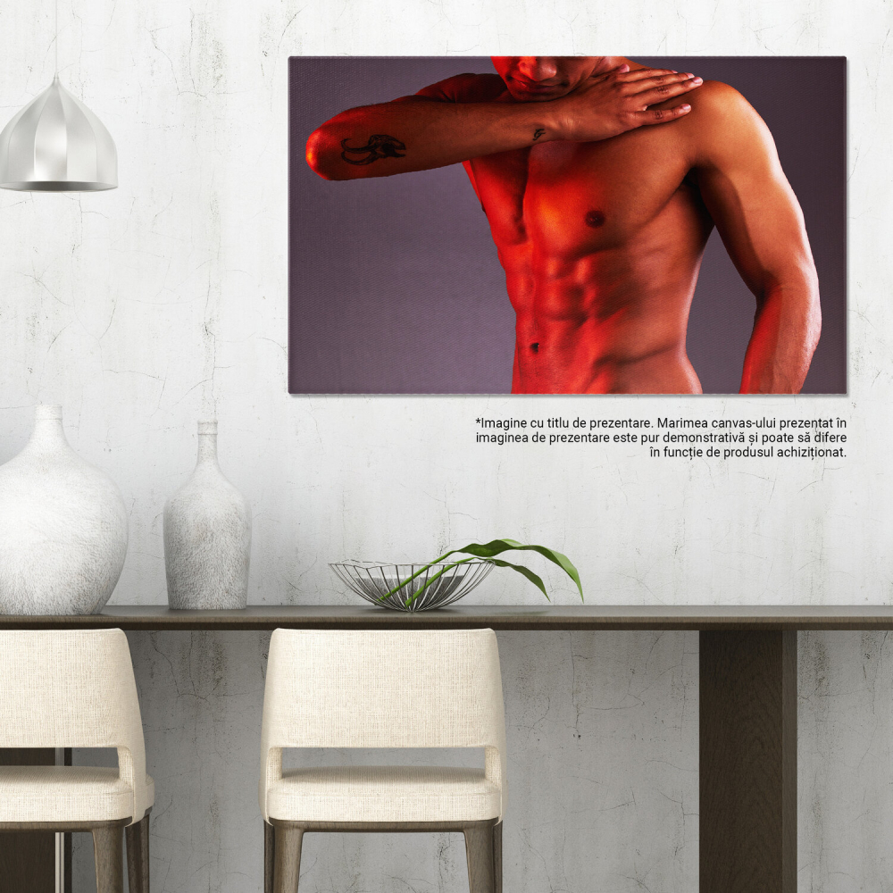 O Zi Frumoasă la Paris: Tânără Admirând Turnul Eiffel, Marime 40x25CM [3]