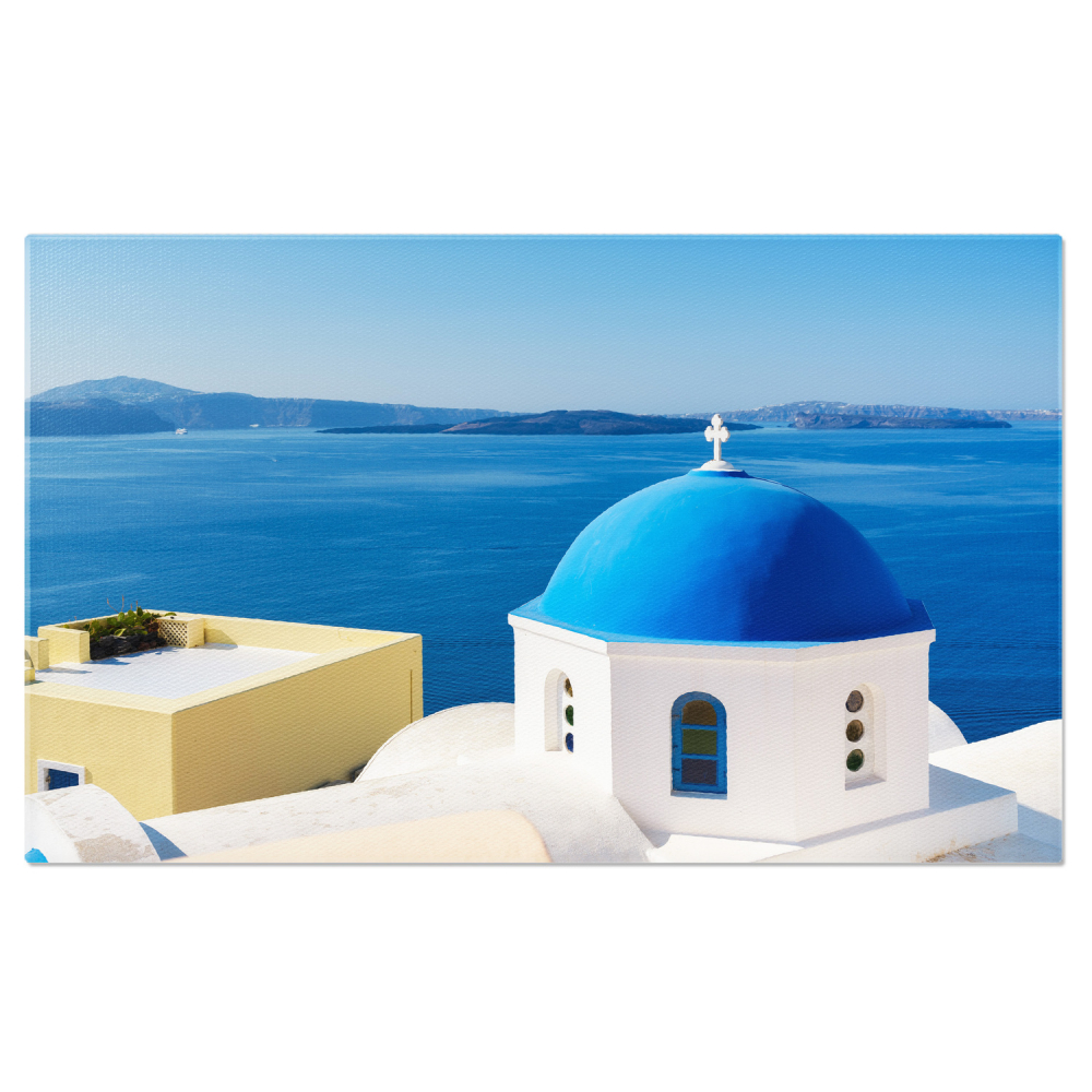 Apus de Soare în Oia, Santorini - Peisaj Grecesc, Marime 40x25CM [1]