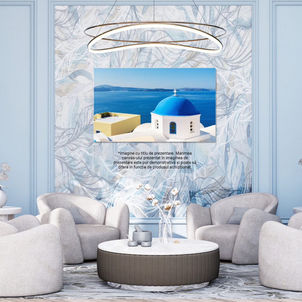 Apus de Soare în Oia, Santorini - Peisaj Grecesc, Marime 40x25CM [3]