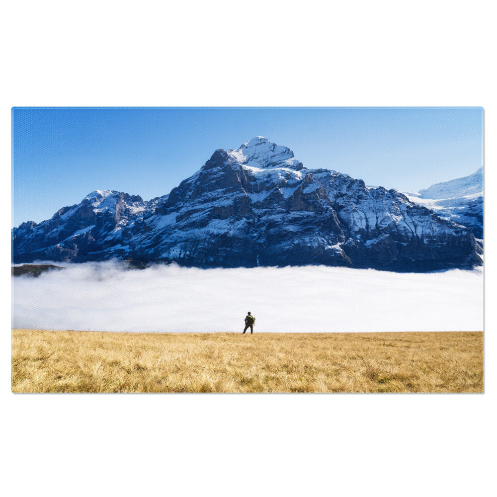 Om cu Rucsac: Aventură în Natură, Marime 40x25CM [1]