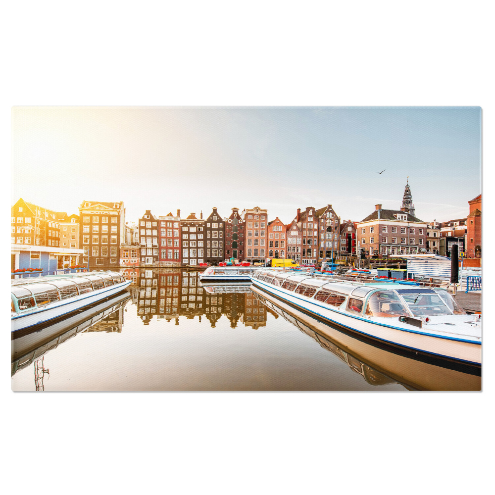 Orașul Amsterdam și Canalele Sale Picturale, Marime 40x25CM [1]