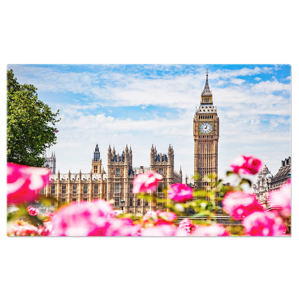 Tablou Canvas Londra: Big Ben, Reprezentant Emblematic al Marii Britanii, Marime 40x25CM [1]