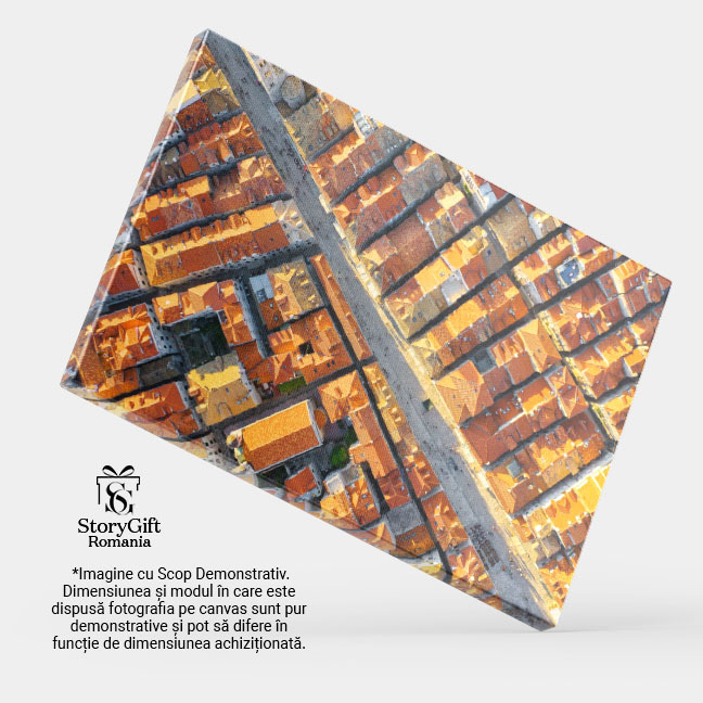 Tablou Canvas Orasul Vechi Dubrovnik in Lumina Apusului Dubrovnik, Croatia, oras vechi, apus, arhitectura 1726 40x25CM [4]