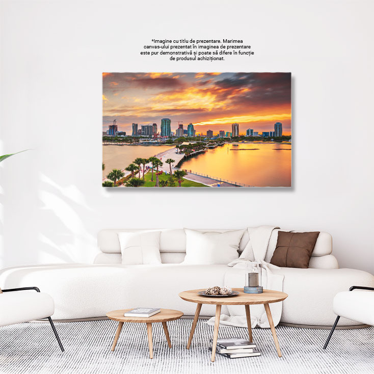 Tablou Canvas - Pana la Cer - New York, SUA 40x25CM [3]