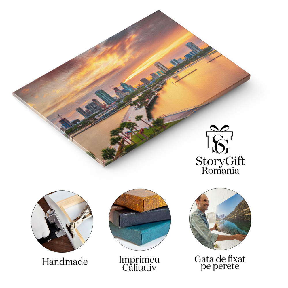 Tablou Canvas - Pana la Cer - New York, SUA 40x25CM [2]