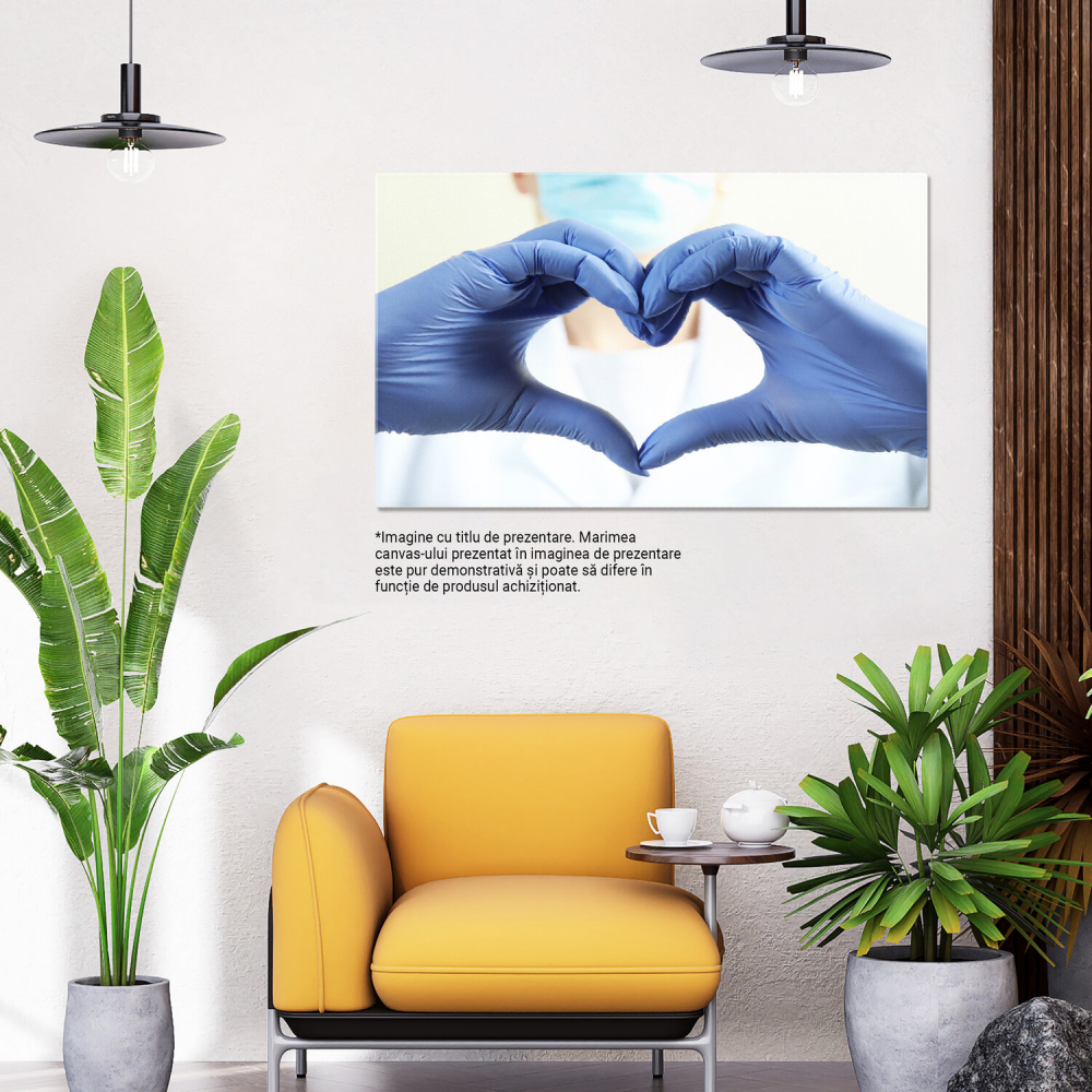 Tablou Canvas: Simboluri de Speranță în Timpul Pandemiei COVID-19, Marime 40x25CM [3]