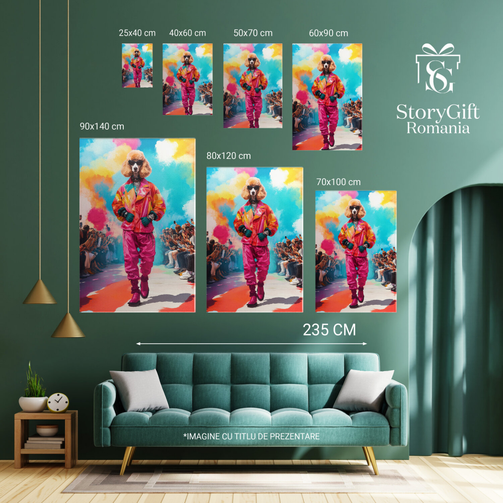 Tablou Canvas Personalizat Modă Stradală ModernăMarime 90x60CM [6]