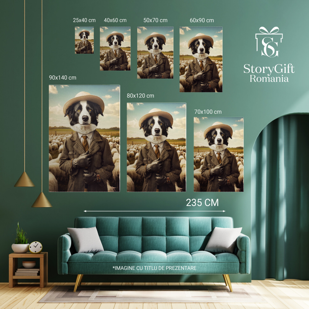 Tablou Canvas Personalizat Păstor De Oi Pe Câmp
Marime 100x70CM [6]