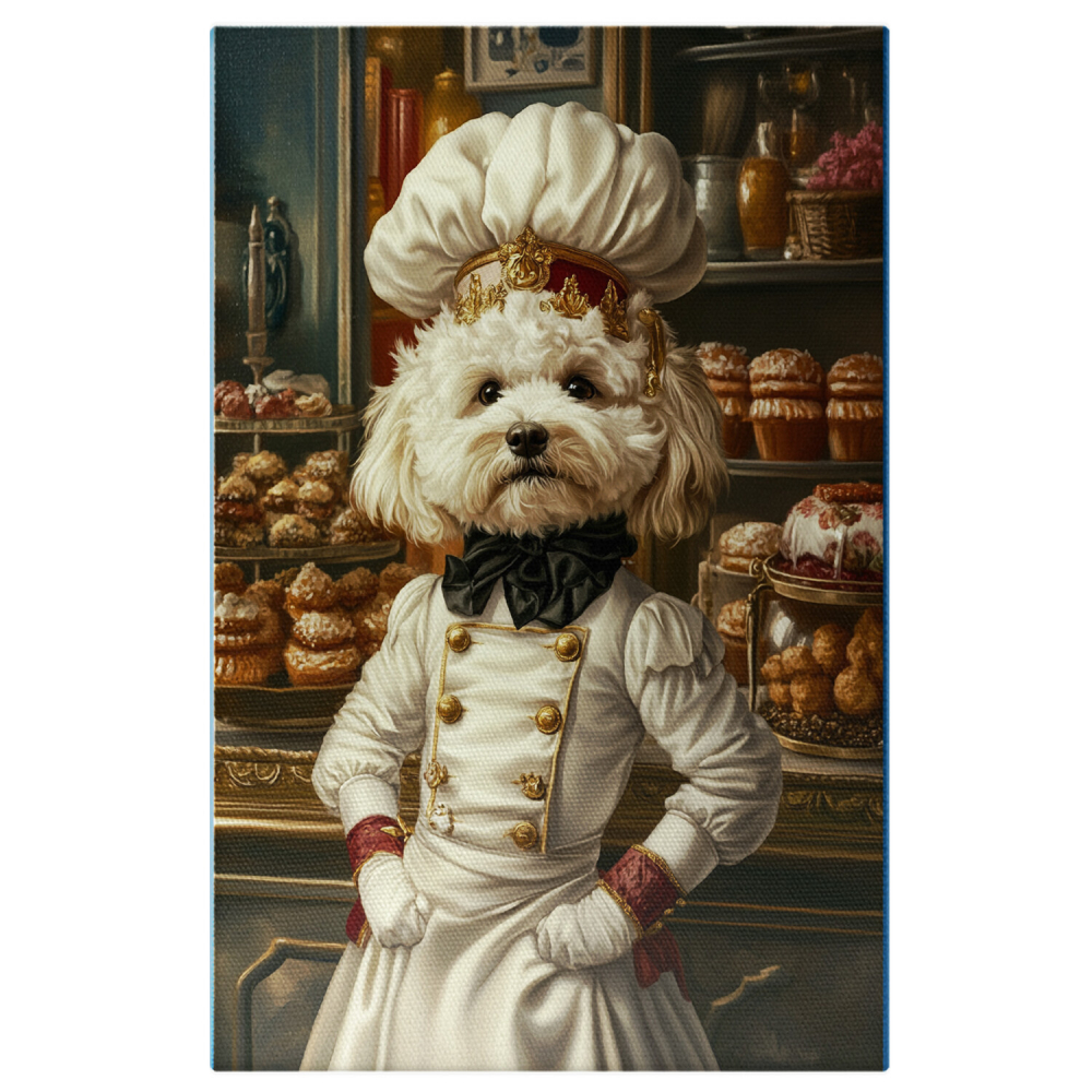 Tablou Canvas Personalizat Patiser Cheff Regal
Marime 90x60CM [1]