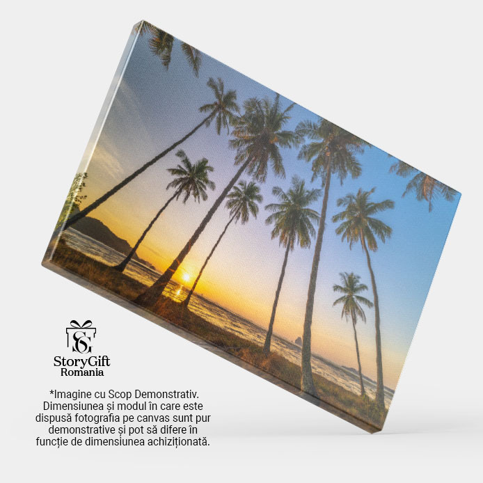 Tablou Canvas - Peisaj Andaman, Coastele Koh Yao Yai, Serenitate Tropica 40x25CM [4]