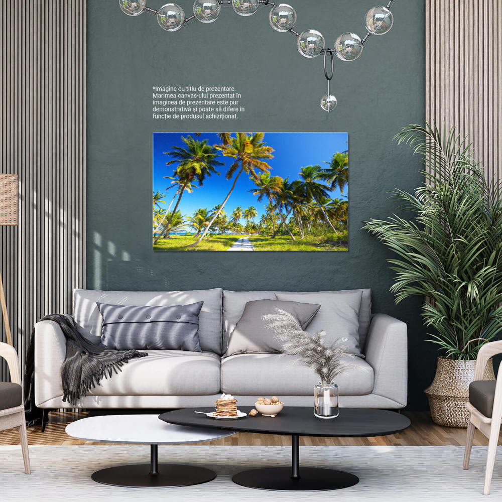 Peisaj Exotic în Republica Dominicană, Marime 40x25CM [4]