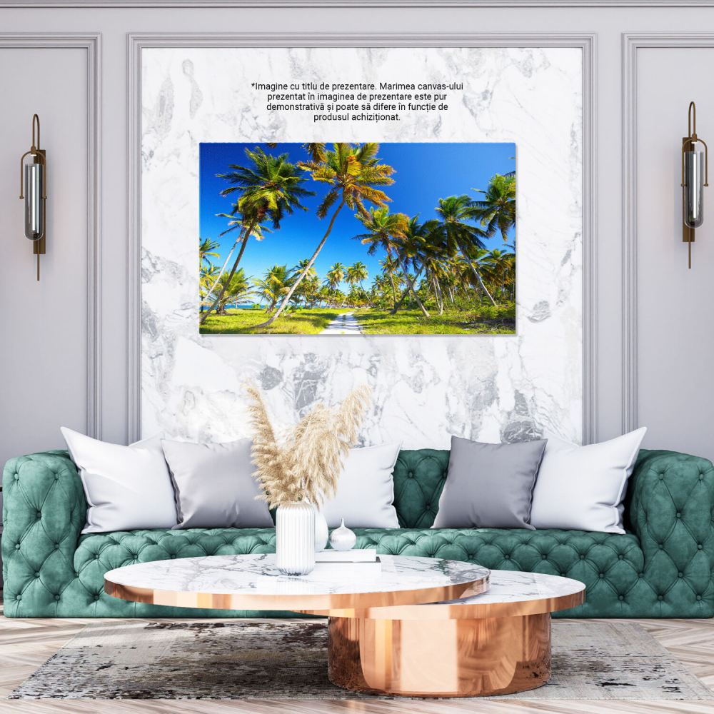 Peisaj Exotic în Republica Dominicană, Marime 40x25CM [3]