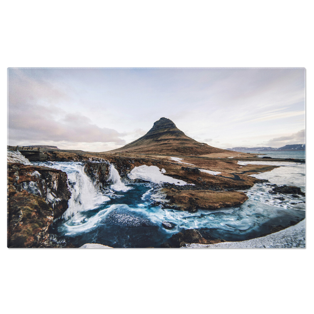 Tablou Canvas: Peisaj Islandez în Culoare, Marime 40x25CM [1]