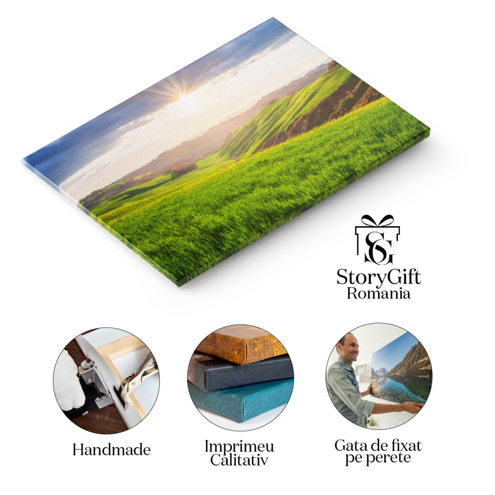 Tablou Canvas - Peisaj Rural in Toscana, Italia 40x25CM [2]