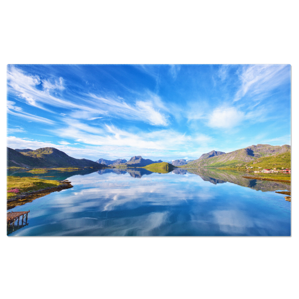 Peisajul Lofoten: Munți și Natură Norvegiană, Marime 40x25CM [1]