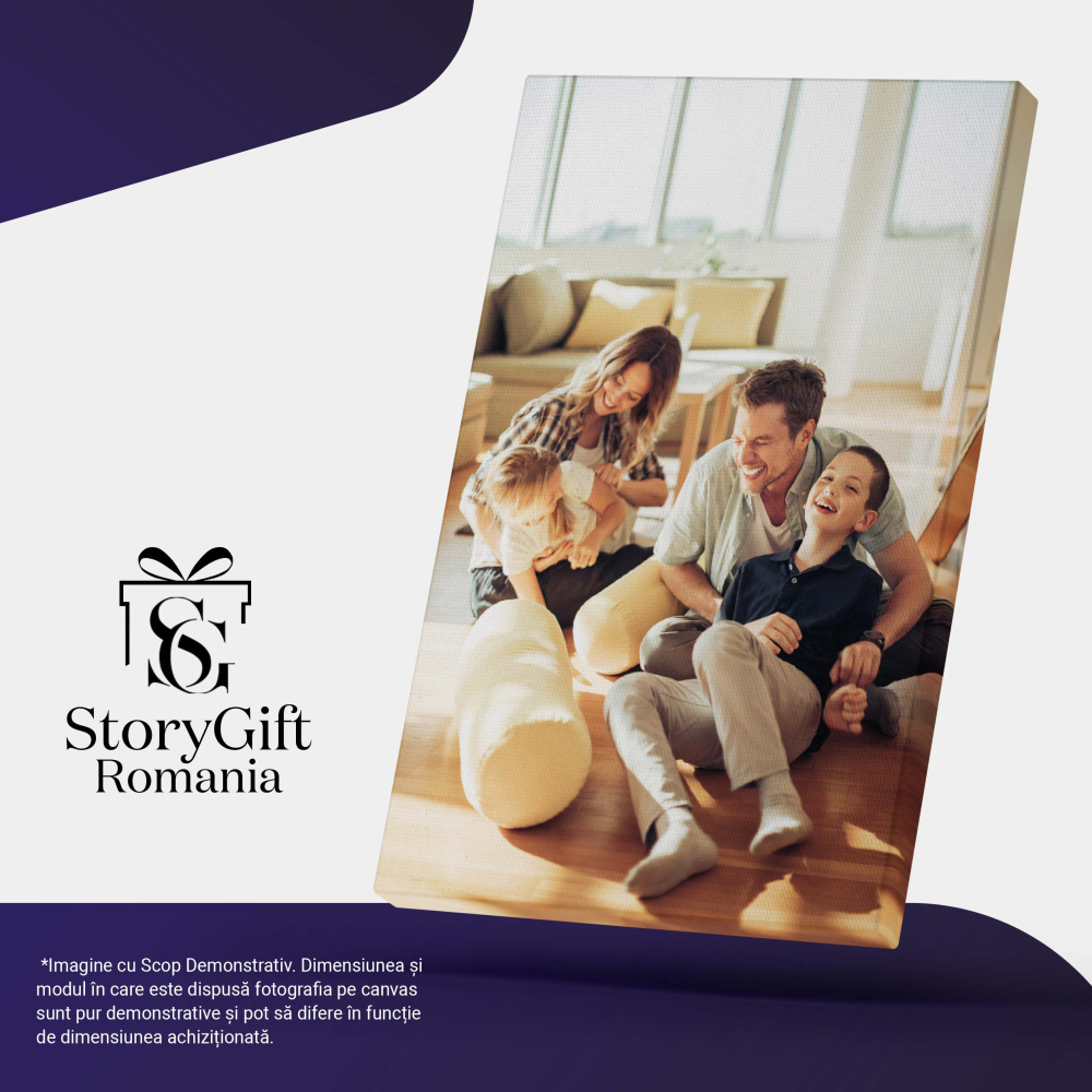 Tablou Canvas Personalizat cu o Fotografie / Poza ta, 25x25CM [4]