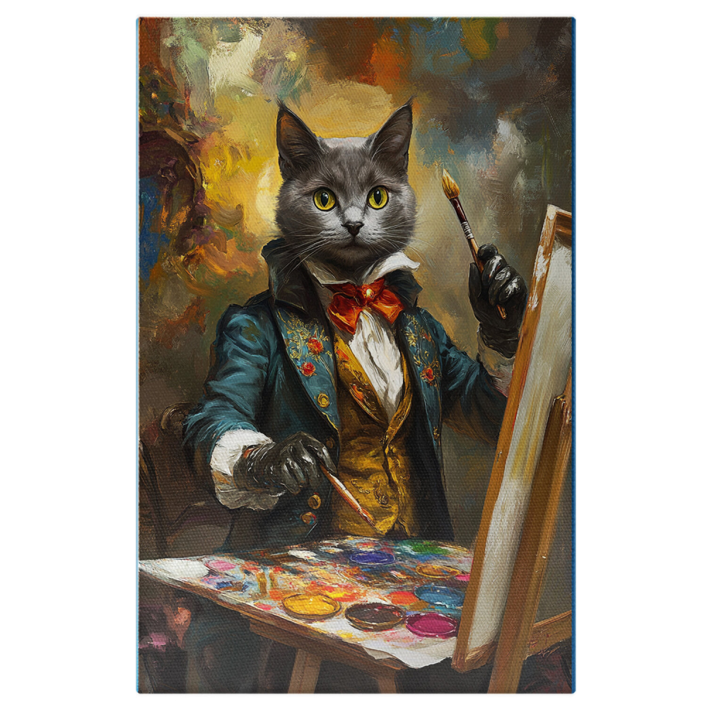 Tablou Canvas Personalizat Artist Cu Planșă De Artă
Marime 40x25CM [1]