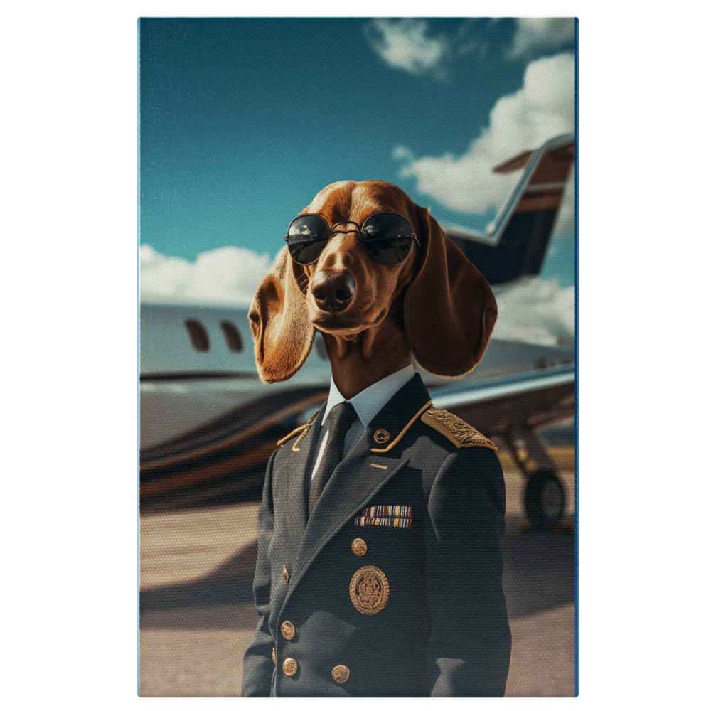 Tablou Canvas Personalizat Pilot De AvionMarime 100x70CM [1]