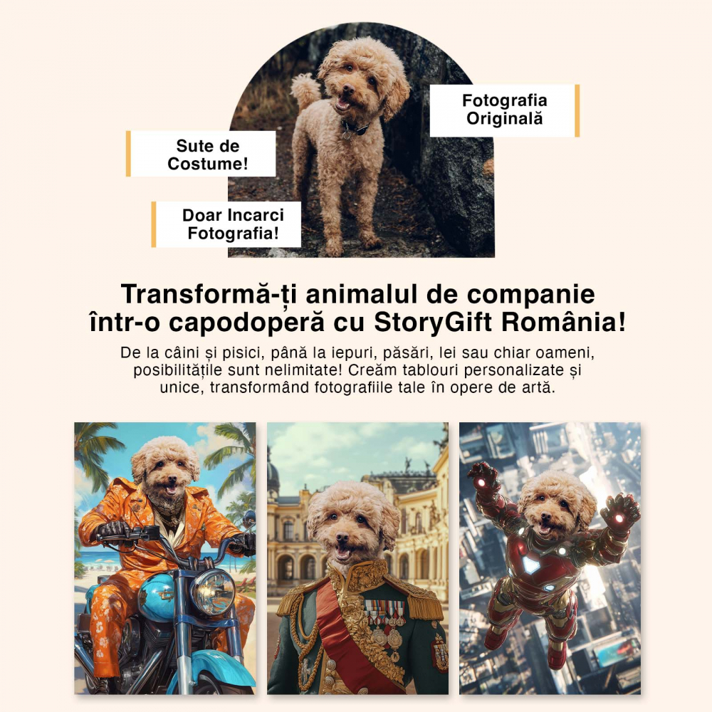  Tablou Canvas Personalizat Regina Iernii Cu Jachetă Elegantă Și PrăjituriMarime 40x25CM [2]