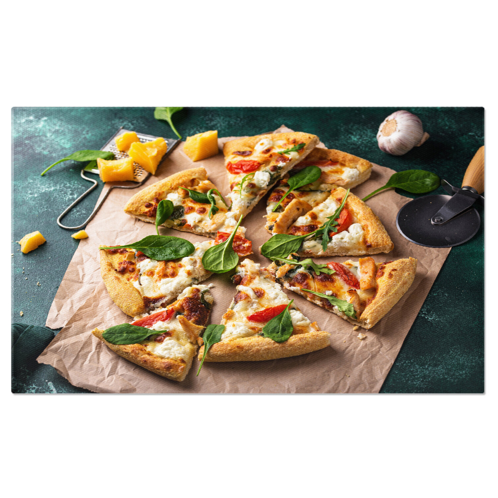 Pizza Proaspătă cu Cheddar și Feta - Deliciu Culinar, Marime 40x25CM [1]