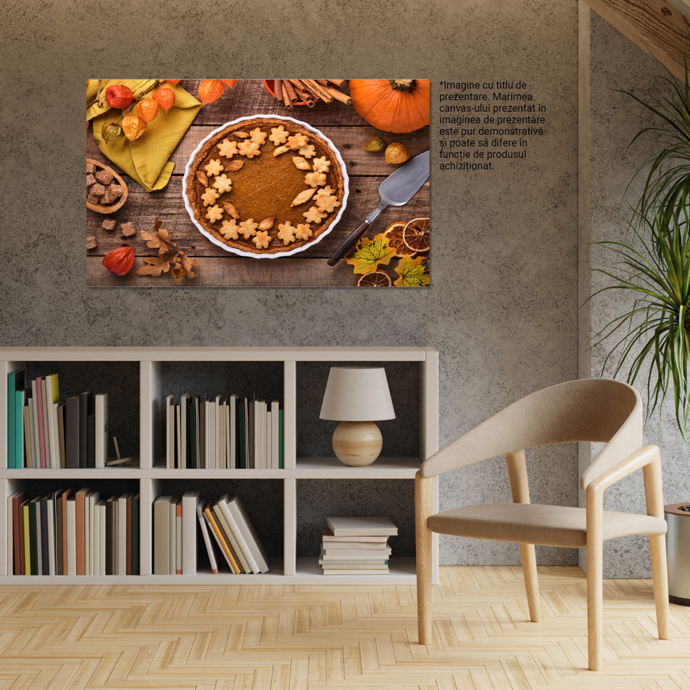 Tablou Canvas: Placinta Delicioasa - Gusturi Festive 40x25CM [3]
