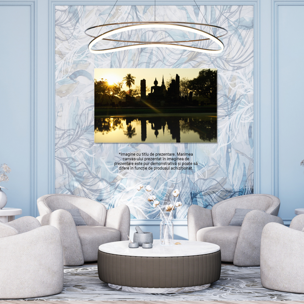 Tablou Canvas Plaja de Vara in Grecia, Myrtos Beach in Kefalonia, grecia, mare, vara, peisaj, turcoaz. 120x80CM [2]