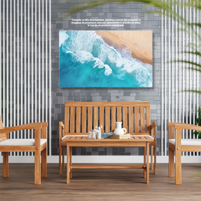 Tablou Canvas Plaja din Vederea de Susaerian, turquoise, vara, apa, plaja 682 40x25CM [3]