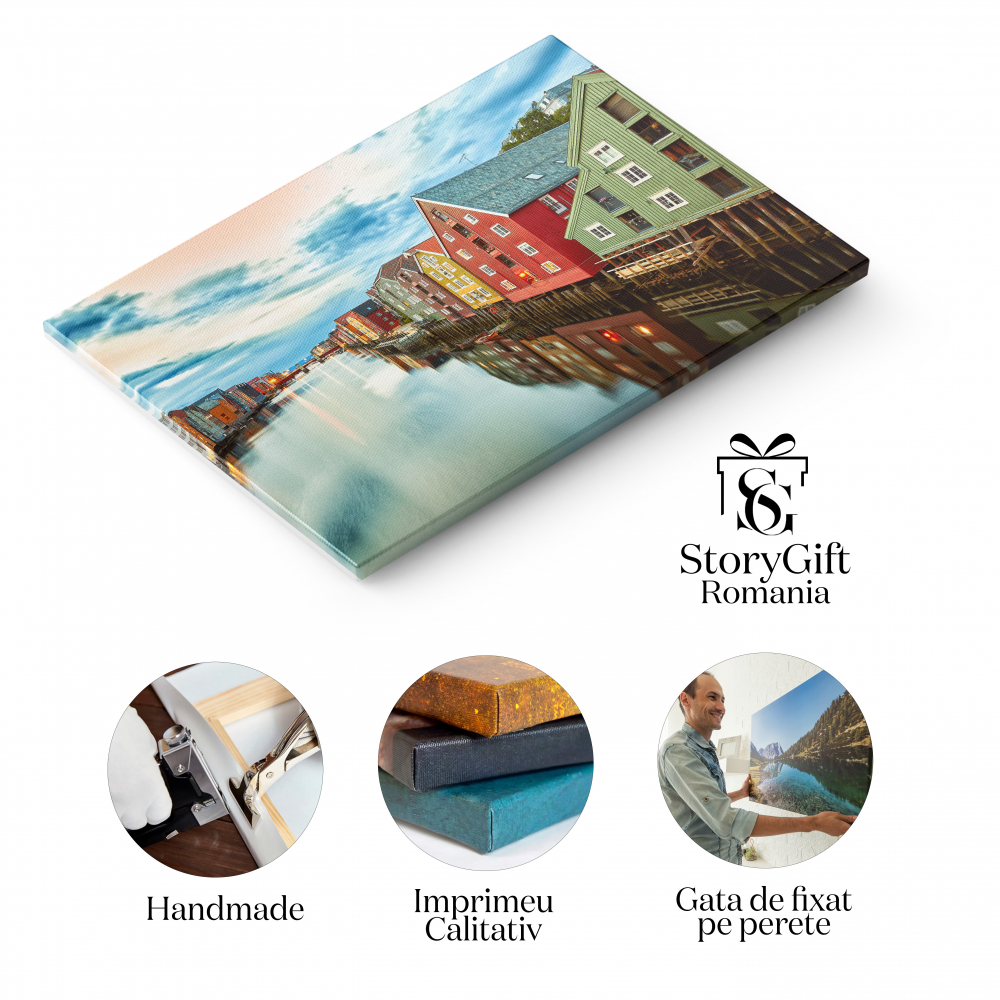 Tablou Canvas Plaja Tropicala, resort, plaja, palmieri, ocean, paradis, turism, vara 40x25CM [2]