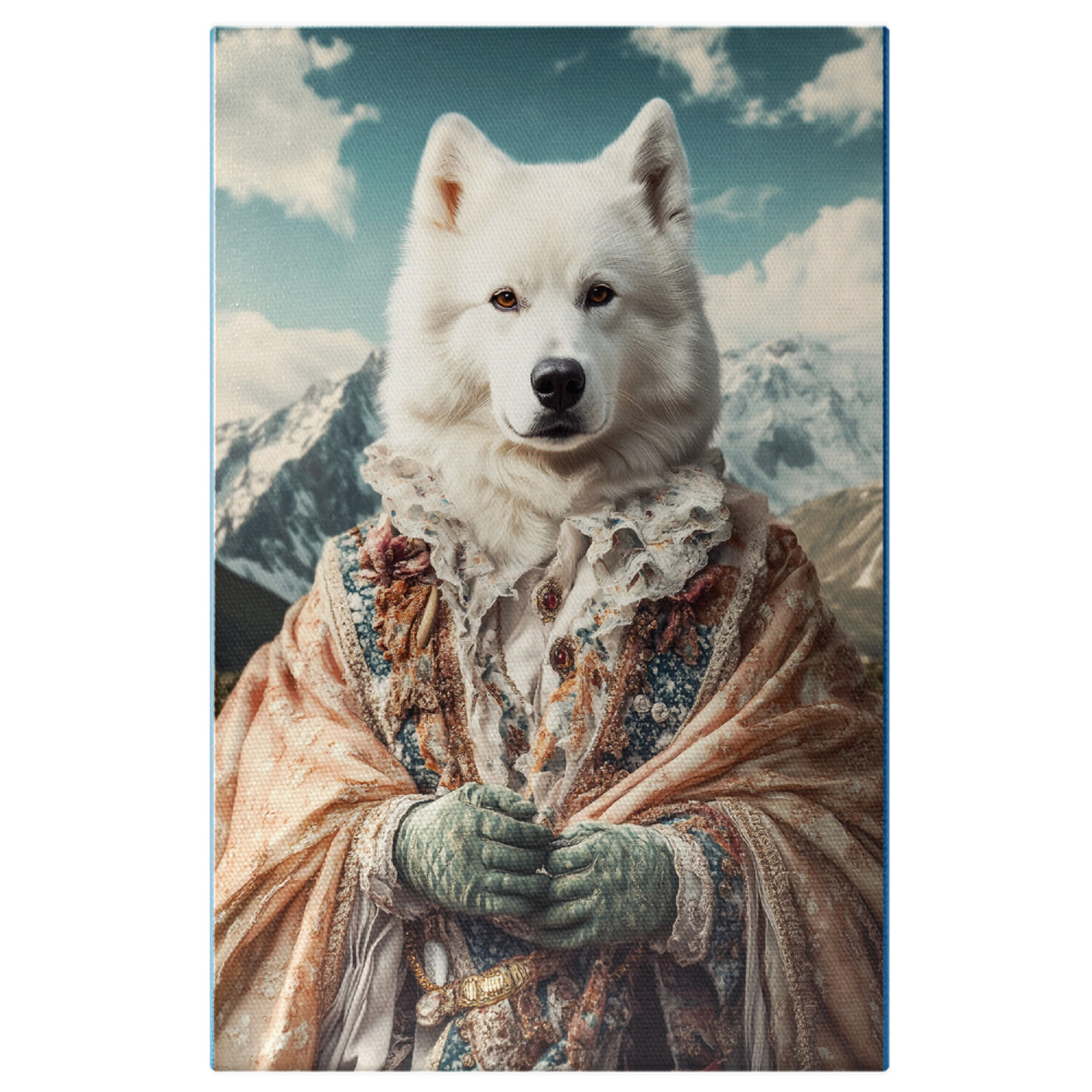 Tablou Canvas Personalizat Portret Contesă Regală cu Guler Stil Ruff
Marime 120x80CM [1]