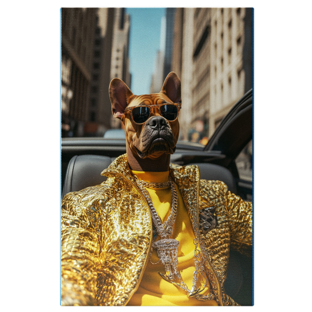  Tablou Canvas Personalizat Fashion Modern Pe Străzile Din New YorkMarime 120x80CM [1]