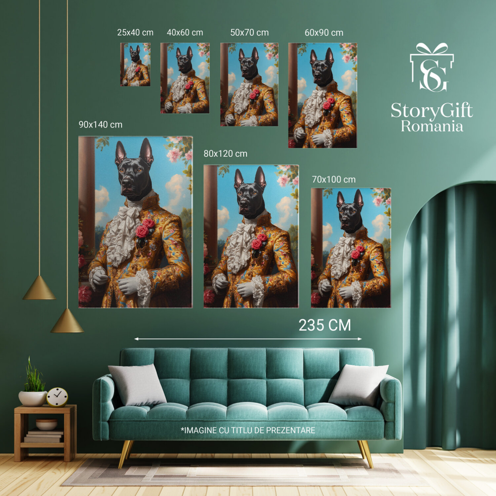  Tablou Canvas Personalizat Portret Regal Cu Jachetă Galbenă Și Trandafiri Roz




Marime 120x80CM [6]