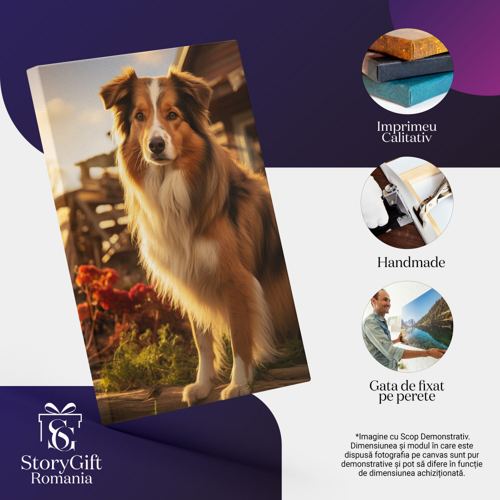 Tablou Canvas - Povestea din Spatele Gardului, Marime 40x25CM [2]