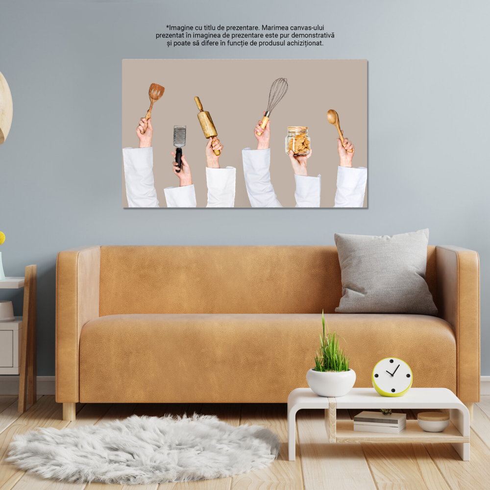 Tablou Canvas cu Bucătar Preparând Deserturi Asiatice – Prăjituri și Dulciuri, Marime 40x25CM [4]