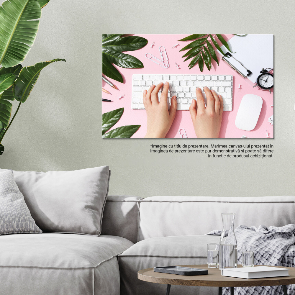 Tablou Canvas: Primăvara la Birou și Design Modern, Marime 40x25CM [3]