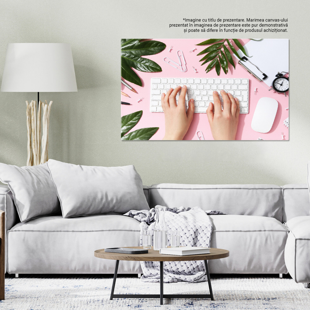 Tablou Canvas: Primăvara la Birou și Design Modern, Marime 40x25CM [4]