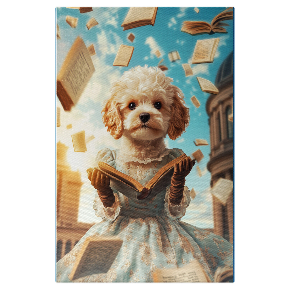 Tablou Canvas Personalizat Prințesă Cu Cărți
Marime 140x90CM [1]