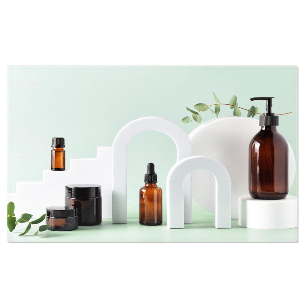 Tablou Canvas Produse Cosmetice: Frumusețe și Eleganță, Marime 40x25CM [1]